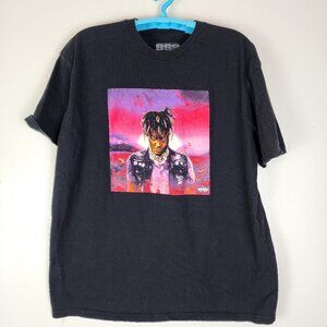 999 Men's Juice World Legends Never Die Black Graphic Tee Shirt Sz XL